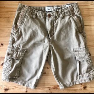 Boys Quiksilver khaki shorts